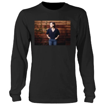 Aubrey Plaza Men's Heavy Long Sleeve TShirt