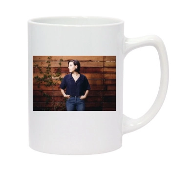 Aubrey Plaza 14oz White Statesman Mug