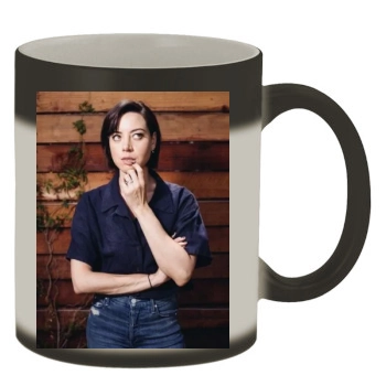 Aubrey Plaza Color Changing Mug