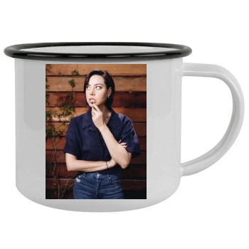 Aubrey Plaza Camping Mug