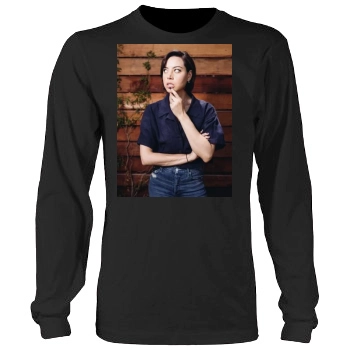 Aubrey Plaza Men's Heavy Long Sleeve TShirt