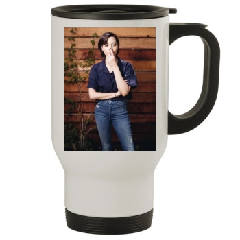 Aubrey Plaza Stainless Steel Travel Mug