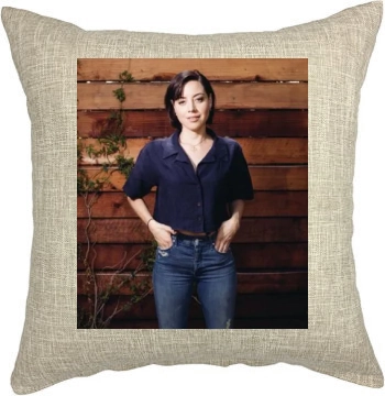 Aubrey Plaza Pillow