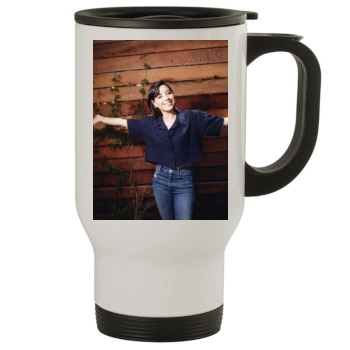 Aubrey Plaza Stainless Steel Travel Mug