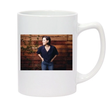 Aubrey Plaza 14oz White Statesman Mug