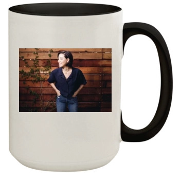 Aubrey Plaza 15oz Colored Inner & Handle Mug