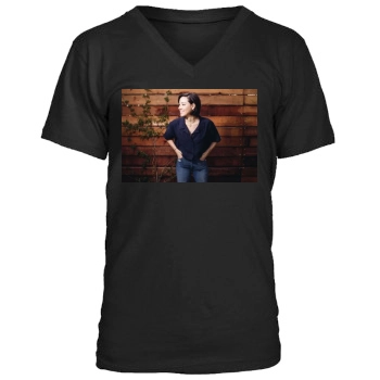 Aubrey Plaza Men's V-Neck T-Shirt