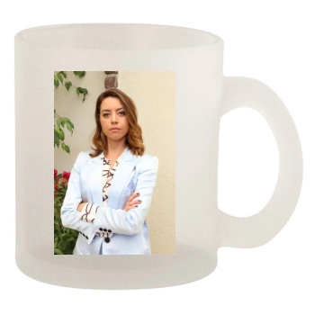 Aubrey Plaza 10oz Frosted Mug