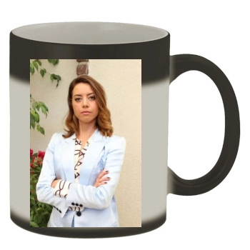 Aubrey Plaza Color Changing Mug