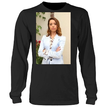 Aubrey Plaza Men's Heavy Long Sleeve TShirt