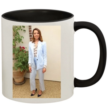 Aubrey Plaza 11oz Colored Inner & Handle Mug