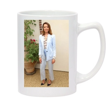 Aubrey Plaza 14oz White Statesman Mug