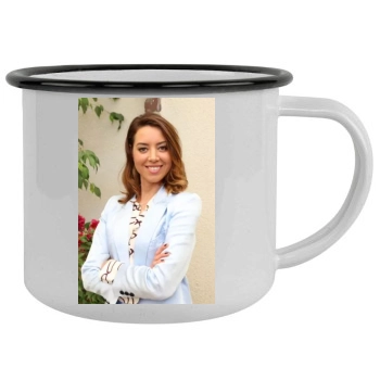 Aubrey Plaza Camping Mug