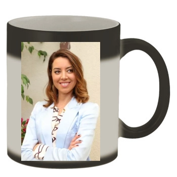 Aubrey Plaza Color Changing Mug