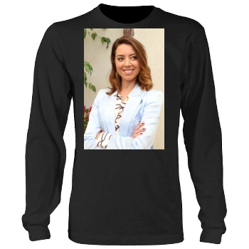 Aubrey Plaza Men's Heavy Long Sleeve TShirt