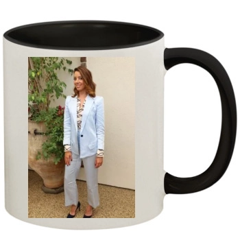 Aubrey Plaza 11oz Colored Inner & Handle Mug