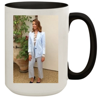 Aubrey Plaza 15oz Colored Inner & Handle Mug