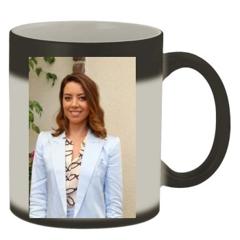 Aubrey Plaza Color Changing Mug