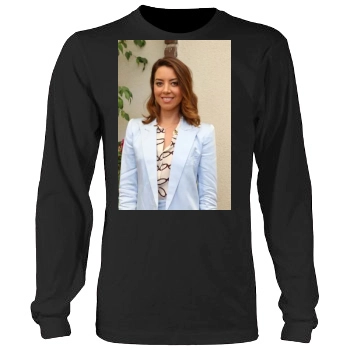 Aubrey Plaza Men's Heavy Long Sleeve TShirt