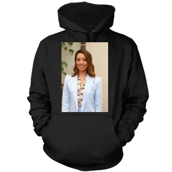 Aubrey Plaza Mens Pullover Hoodie Sweatshirt