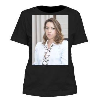 Aubrey Plaza Women's Cut T-Shirt