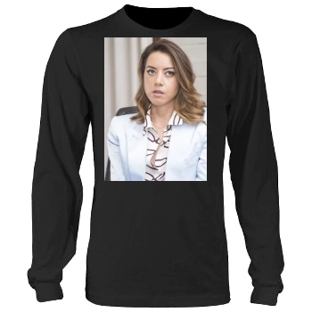 Aubrey Plaza Men's Heavy Long Sleeve TShirt