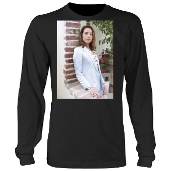 Aubrey Plaza Men's Heavy Long Sleeve TShirt