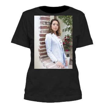 Aubrey Plaza Women's Cut T-Shirt