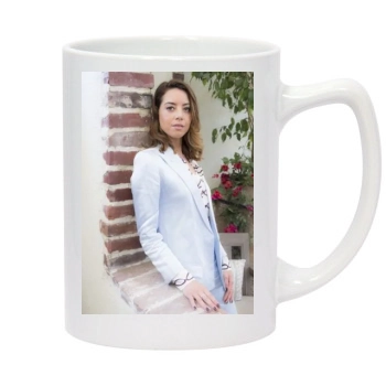 Aubrey Plaza 14oz White Statesman Mug