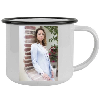 Aubrey Plaza Camping Mug