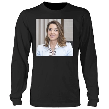 Aubrey Plaza Men's Heavy Long Sleeve TShirt