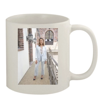 Aubrey Plaza 11oz White Mug