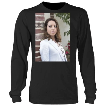 Aubrey Plaza Men's Heavy Long Sleeve TShirt