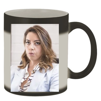 Aubrey Plaza Color Changing Mug