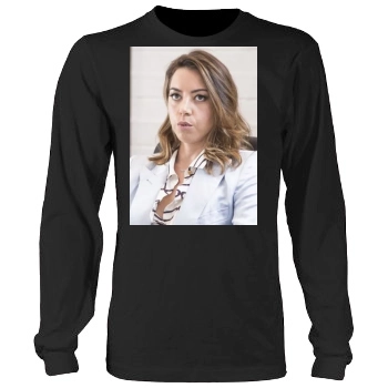 Aubrey Plaza Men's Heavy Long Sleeve TShirt