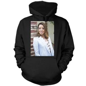 Aubrey Plaza Mens Pullover Hoodie Sweatshirt