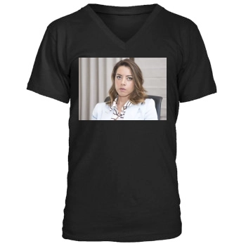 Aubrey Plaza Men's V-Neck T-Shirt