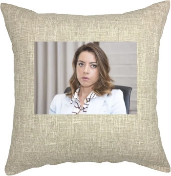 Aubrey Plaza Pillow