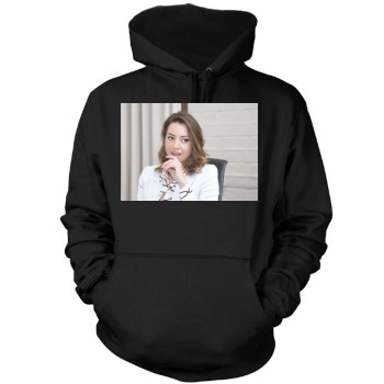 Aubrey Plaza Mens Pullover Hoodie Sweatshirt