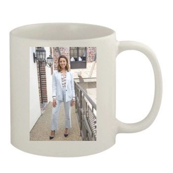 Aubrey Plaza 11oz White Mug