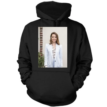 Aubrey Plaza Mens Pullover Hoodie Sweatshirt