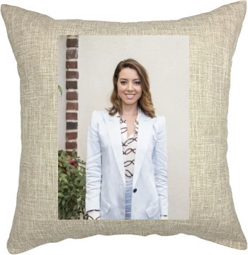 Aubrey Plaza Pillow