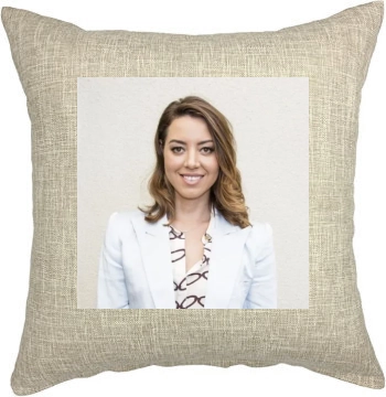 Aubrey Plaza Pillow