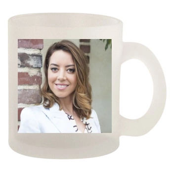 Aubrey Plaza 10oz Frosted Mug