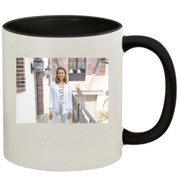 Aubrey Plaza 11oz Colored Inner & Handle Mug