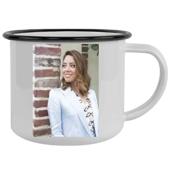 Aubrey Plaza Camping Mug