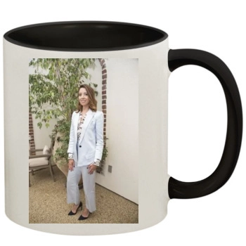 Aubrey Plaza 11oz Colored Inner & Handle Mug