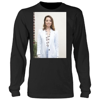 Aubrey Plaza Men's Heavy Long Sleeve TShirt