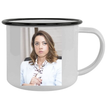 Aubrey Plaza Camping Mug