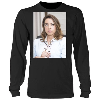 Aubrey Plaza Men's Heavy Long Sleeve TShirt